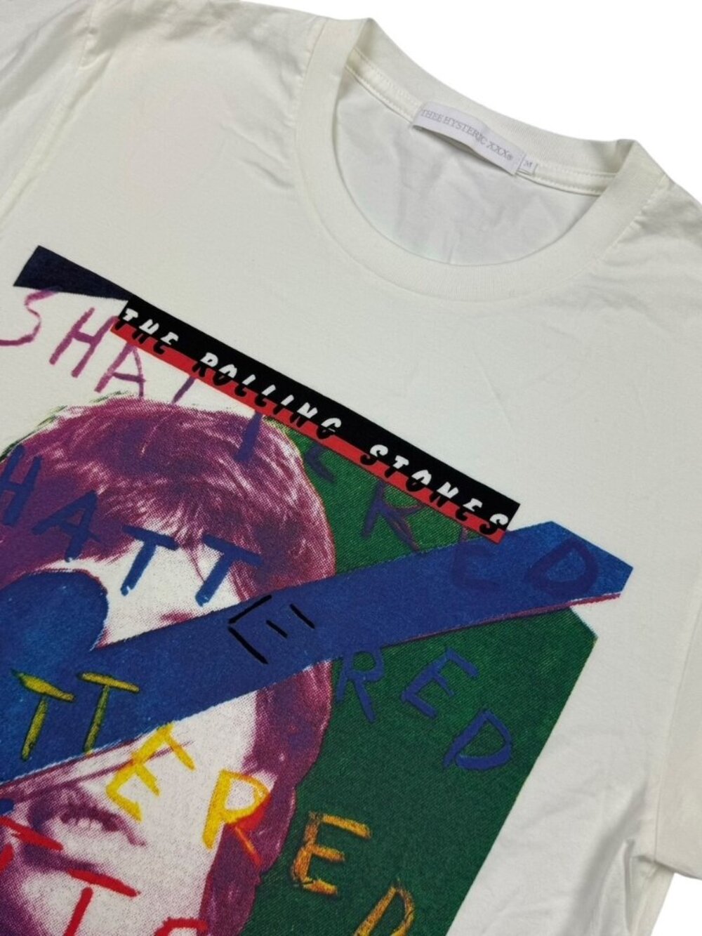 Thee Hysteric XXX Rolling Stones Shattered Men's T-Shirt • Medium